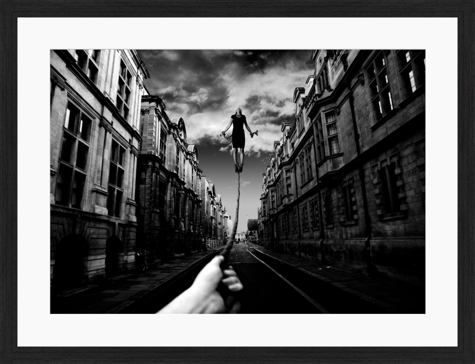the%20City%20Black%20Wood%20Frame%20on%20Wall